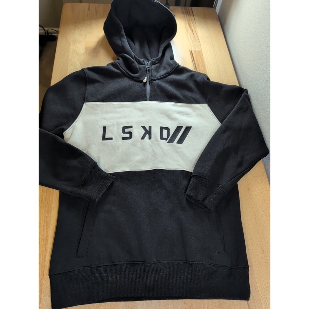 LSKD x Blenders Hoodie Men's Size XS Black White Color Block